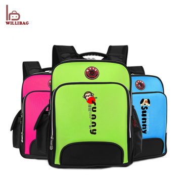 Cute design child backpack school bag cartoon kids school bag